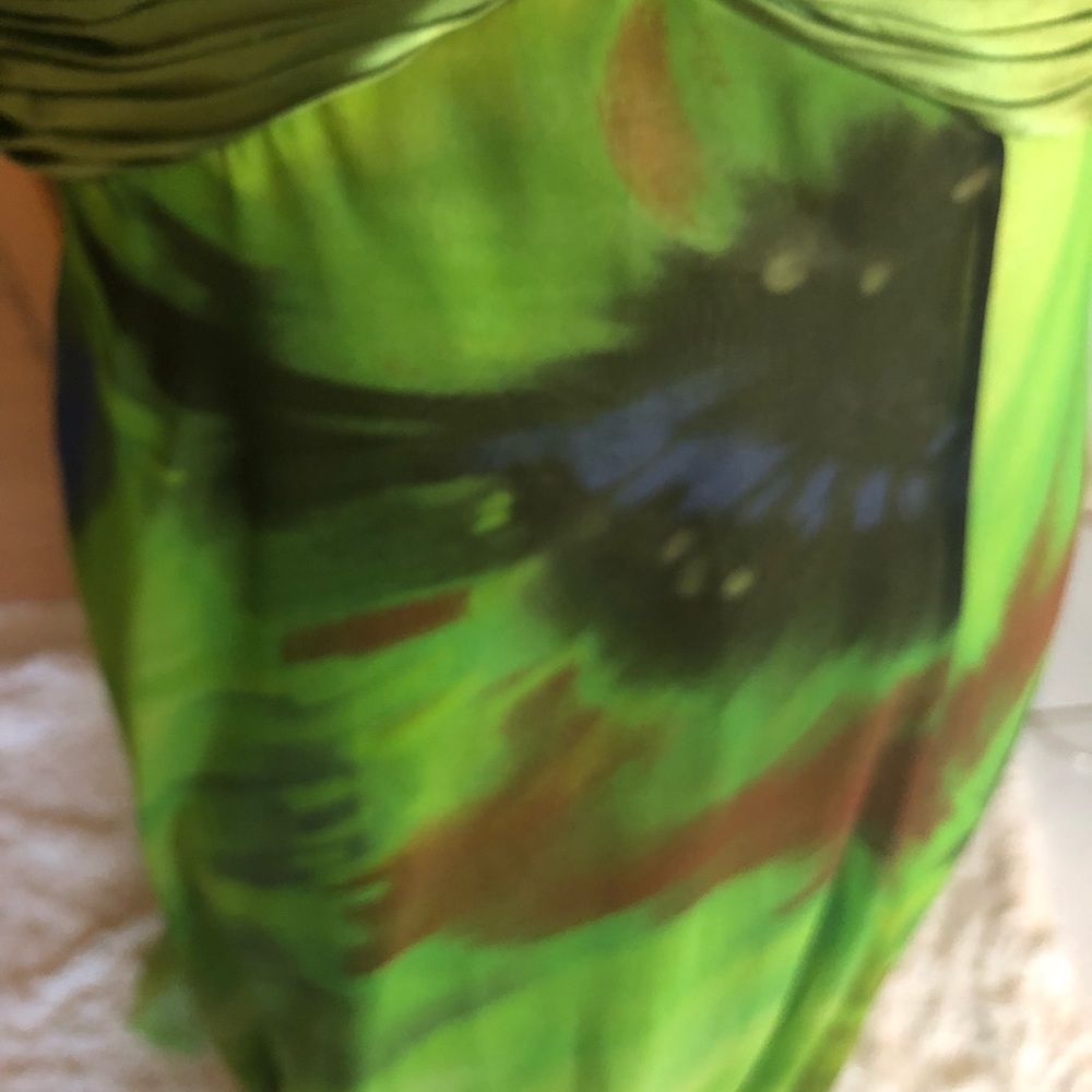 Green  Mermaid Dress NWT - Picture 5 of 8